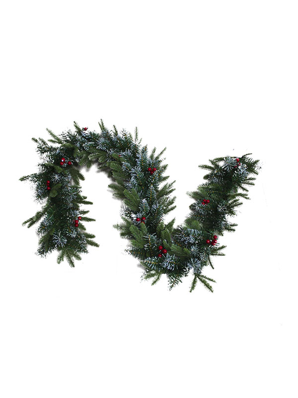 Ghirlanda natalizia a forma di S-PE PVC SW