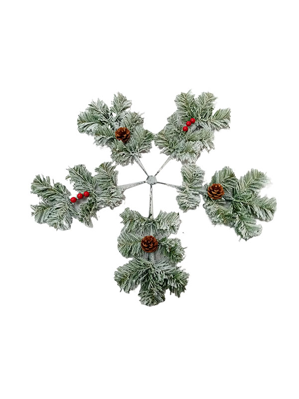 Altre decorazioni natalizie speciali a forma di fiocco di neve-SWFL 205002