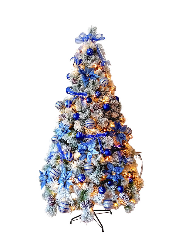 PVSW 210CM Albero di Natale con neve