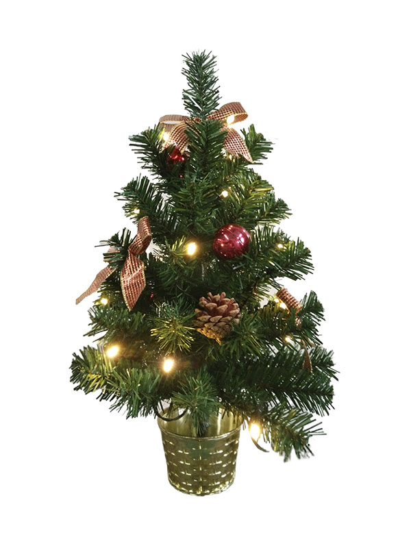 Insieme dell'albero di Natale della tavola