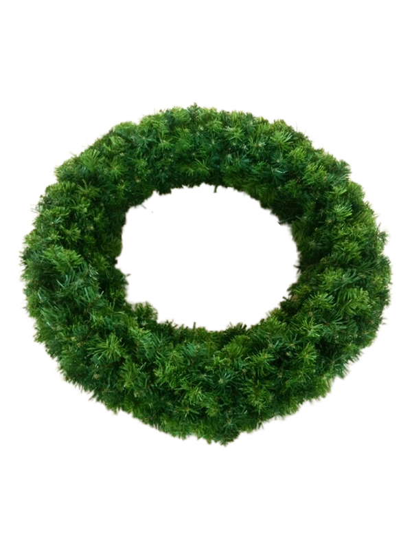 Anello ghirlanda di Natale artificiale